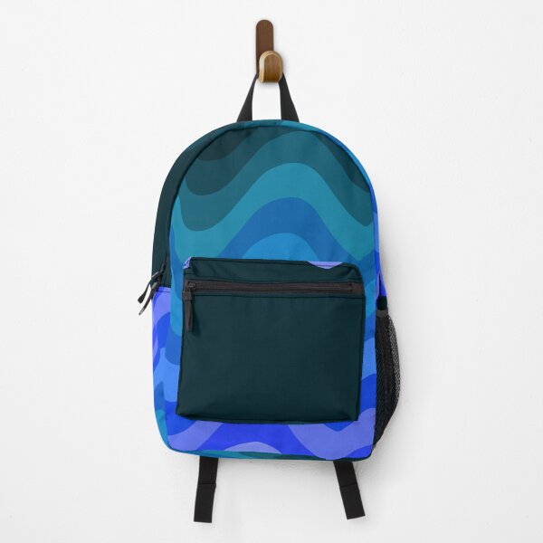Item preview, Blue Wave Retro Ripple designed and sold by The Wellington Boot.