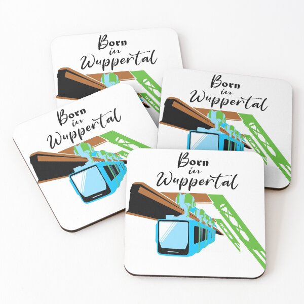 Item preview, Born in Wuppertal Schwebebahn Wupper Design designed and sold by gideonm.