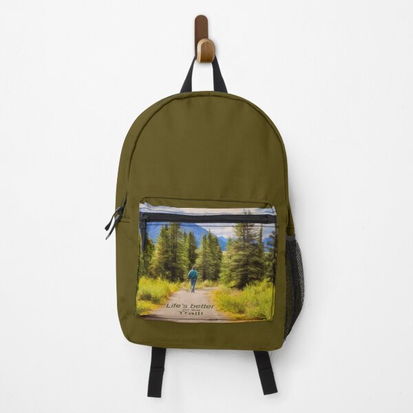 Item preview, Life's Better on the Trail - Denali national park, Alaska designed and sold by Kathy Weaver.