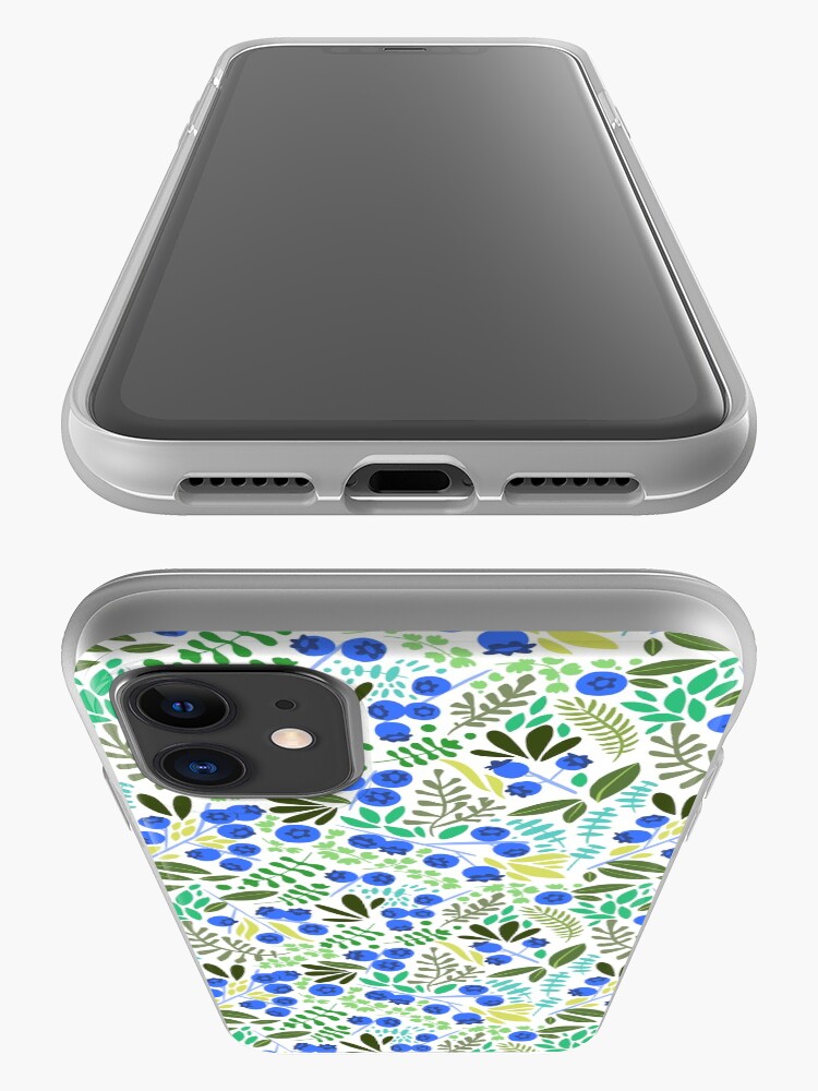 Alternate view of Blueberry Pattern iPhone Case & Cover
