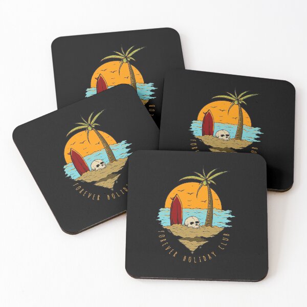 Item preview, FOREVER HOLIDAY CLUB SKULL SURF DESIGN designed and sold by Picspot.