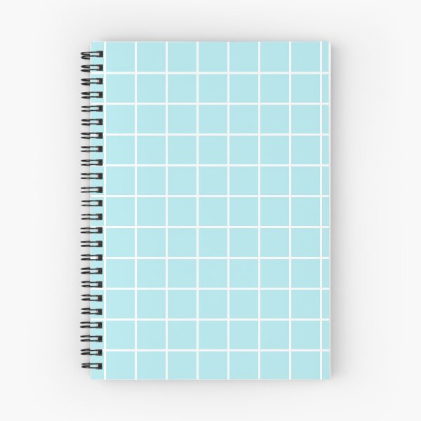 Item preview, White Grid on Light Blue designed and sold by dnw946.