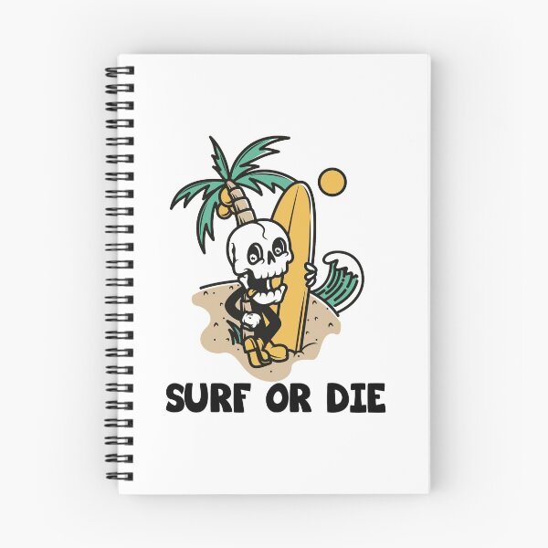 Item preview, SURF OR DIE SKULL DESIGN designed and sold by Picspot.