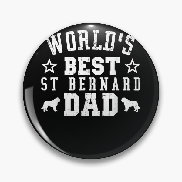 Item preview, World's Best ST BERNARD Dad Gift designed and sold by VioletGD20.