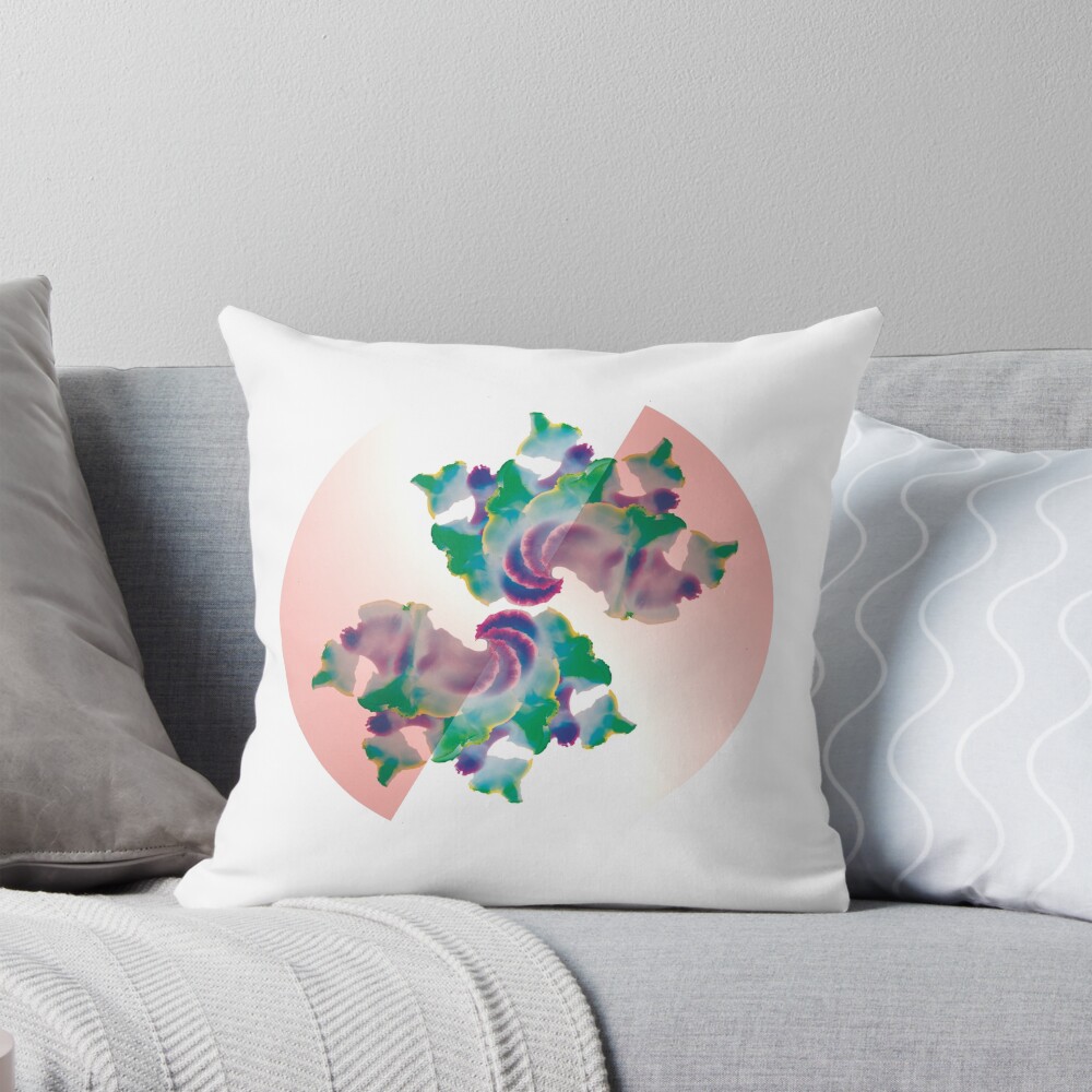 Item preview, Throw Pillow designed and sold by Geode-Creative.