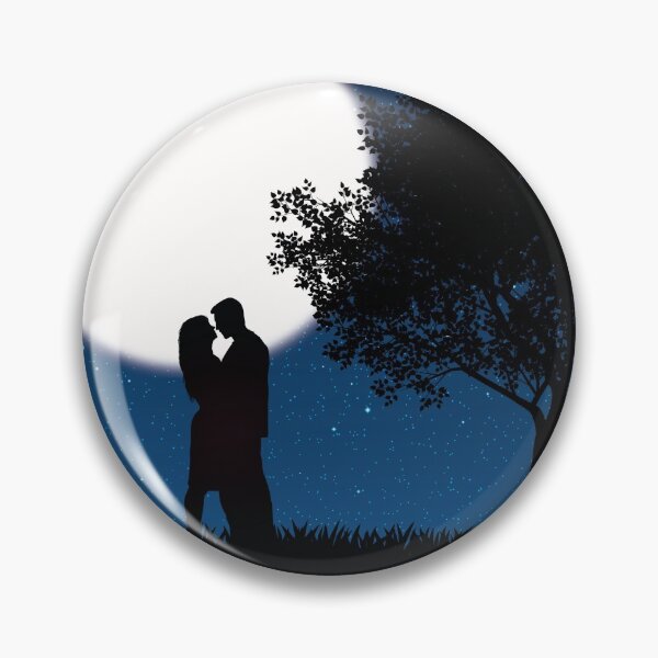 Item preview, Silhouette Night Love Scene designed and sold by Imis Design Shop.