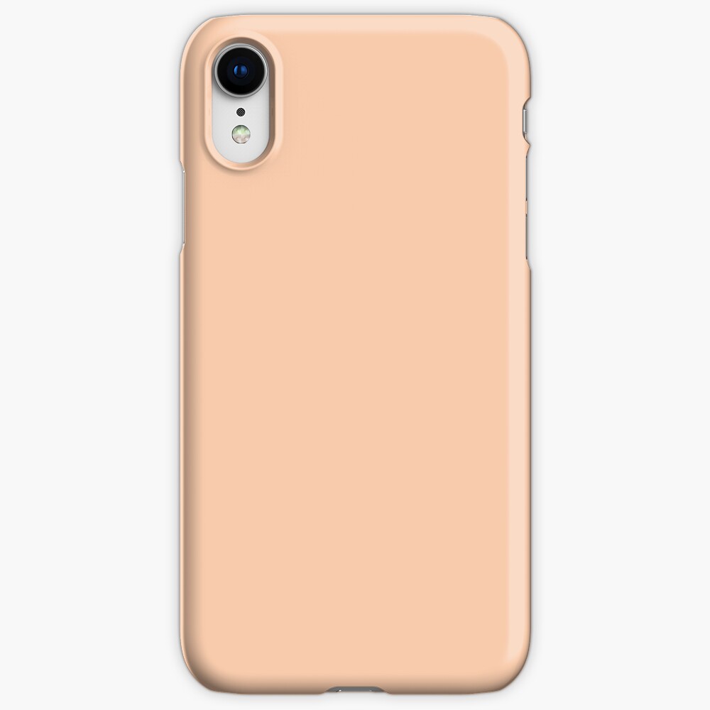"Peach Color Background" iPhone Case & Cover by earlcs | Redbubble
