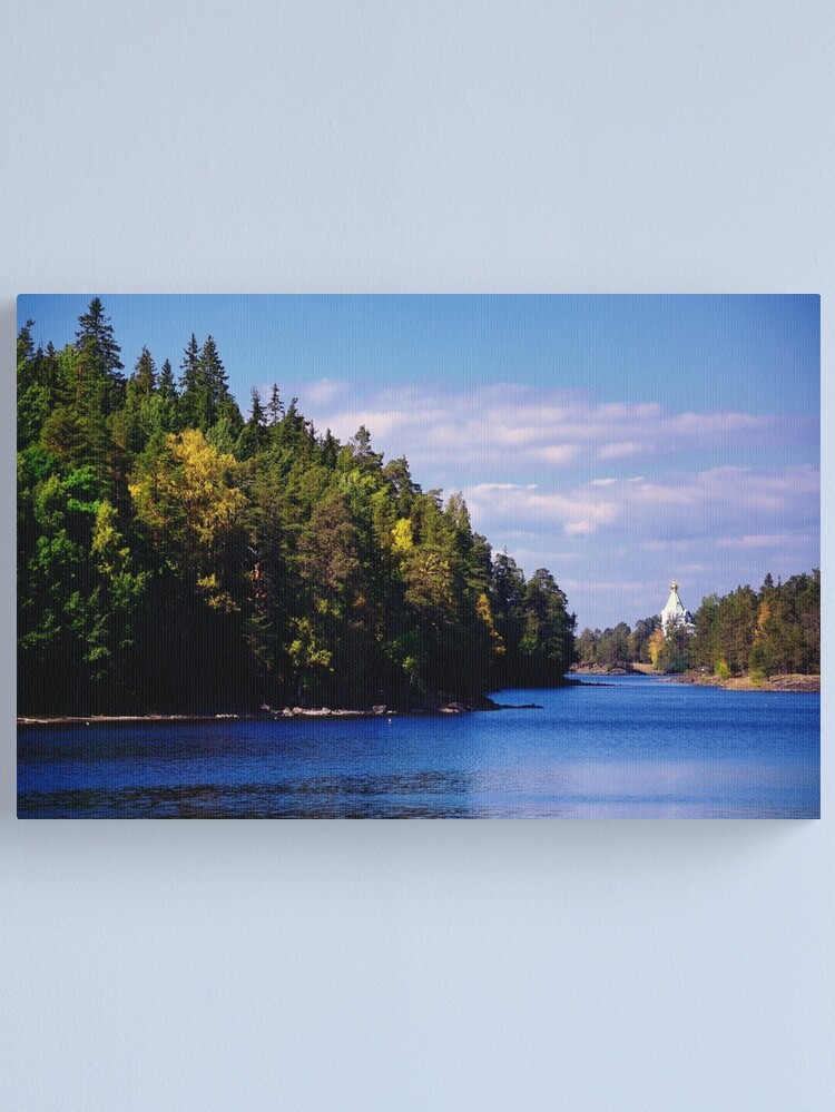 Thumbnail 1 of 3, Canvas Print, Valaam designed and sold by Mallorn.