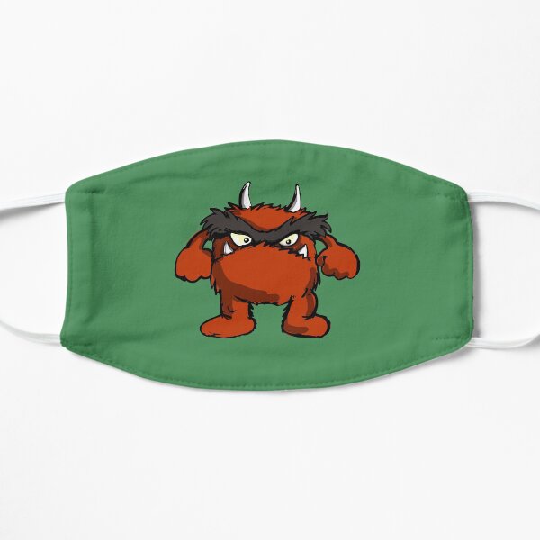 red monster Flache Maske