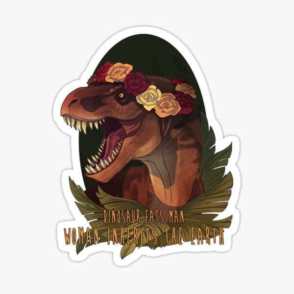 Item preview, Dinosaur Eats Man designed and sold by PencilCat.