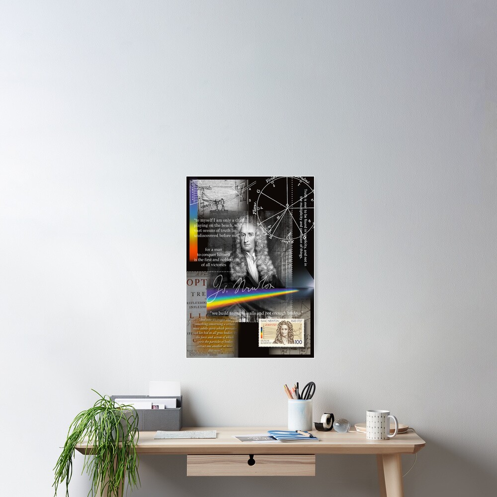 issac newton Poster