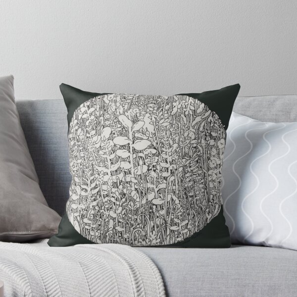 Item preview, Plant Circle - Black and White  designed and sold by giannameola.