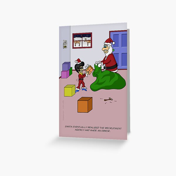 Recruitment Error Greeting Card