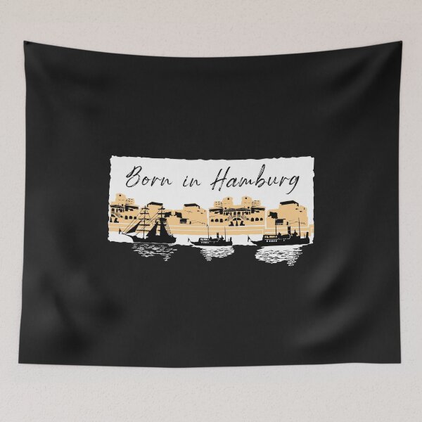 Item preview, Born in Hamburg, the Port of Hamburg Design designed and sold by gideonm.