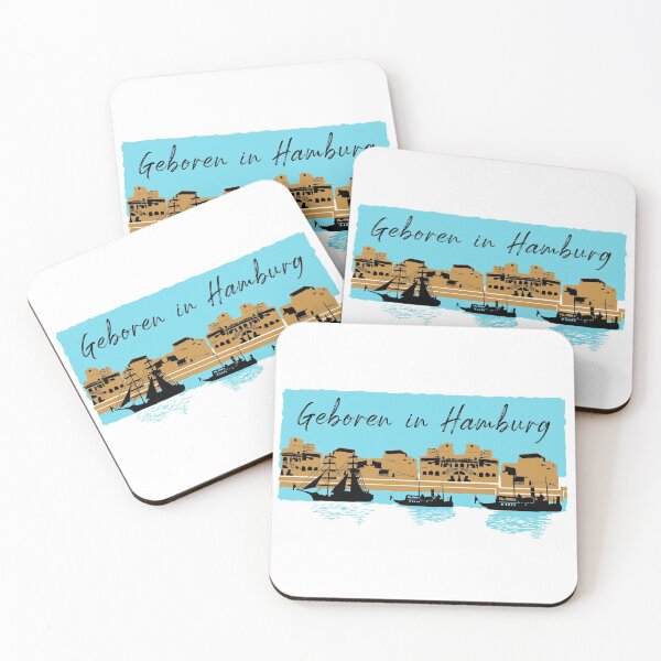 Item preview, Born in Hamburg, the Port of Hamburg Design designed and sold by gideonm.