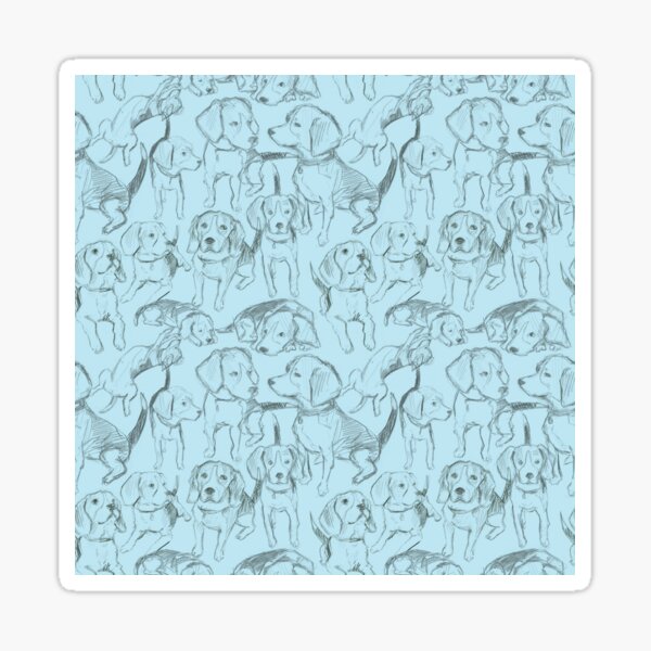 Item preview, Blue Beagle designed and sold by Adriana Cruz Berdecia.