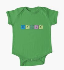 GENIUS! Periodic Table Scrabble One Piece - Short Sleeve