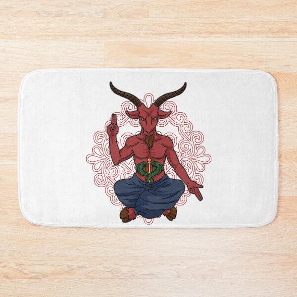 Item preview, Baphomet Shirt Men Hail Satan Tshirt Tarot Card The Devil designed and sold by DSWShirts.