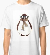 cute fluffy penguin Classic T-Shirt