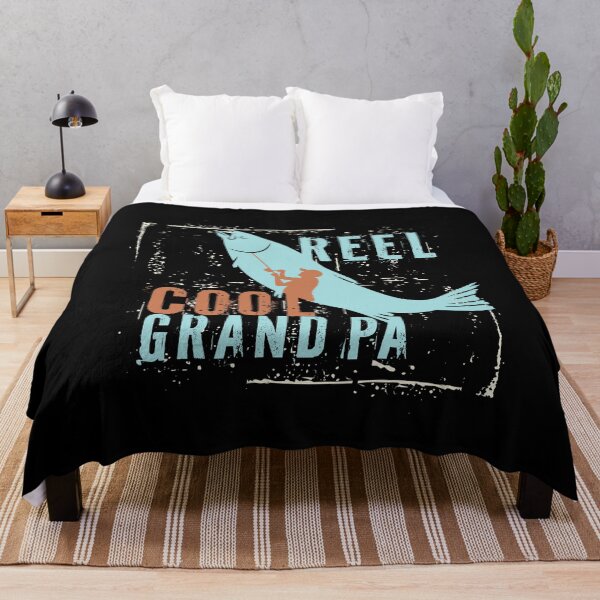 Item preview, REEL COOL GRANDPA Men's Funny Fishing T-Shirt designed and sold by Happiness Shop.