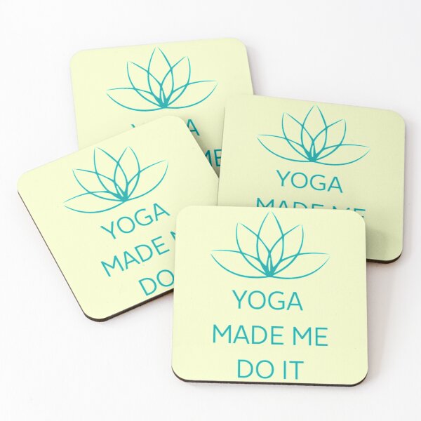 Item preview, Yoga made Me Do It - Yoga gift - Beach Vibes designed and sold by aminosile.