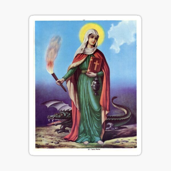 St Martha Sticker