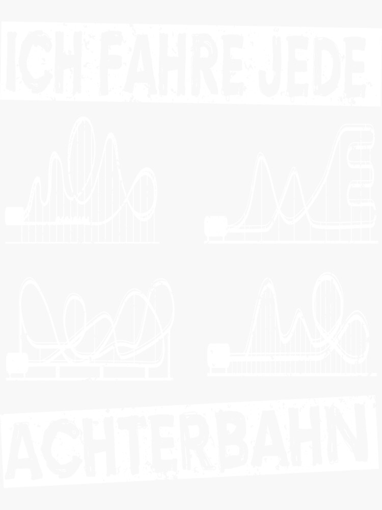 "Roller coaster rollercoaster theme park gift idea" Sticker for Sale by