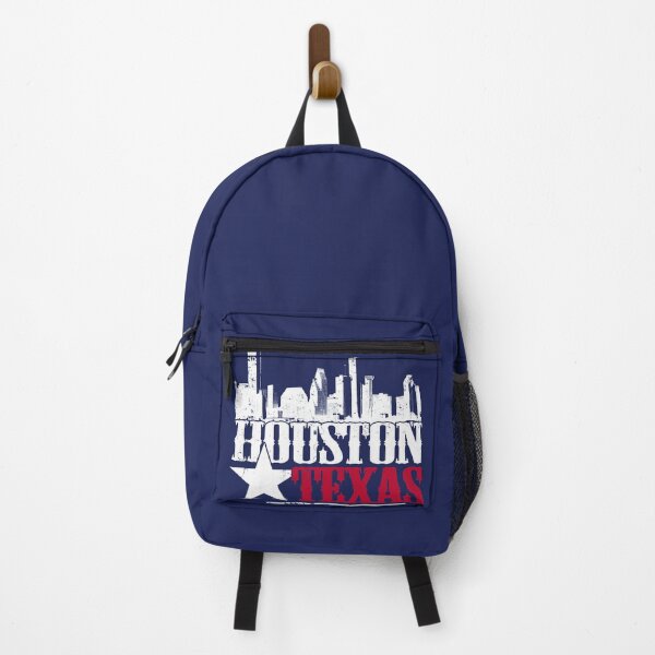 Item preview, Houston Texas Skyline with Texas Flag designed and sold by EddieBalevo.