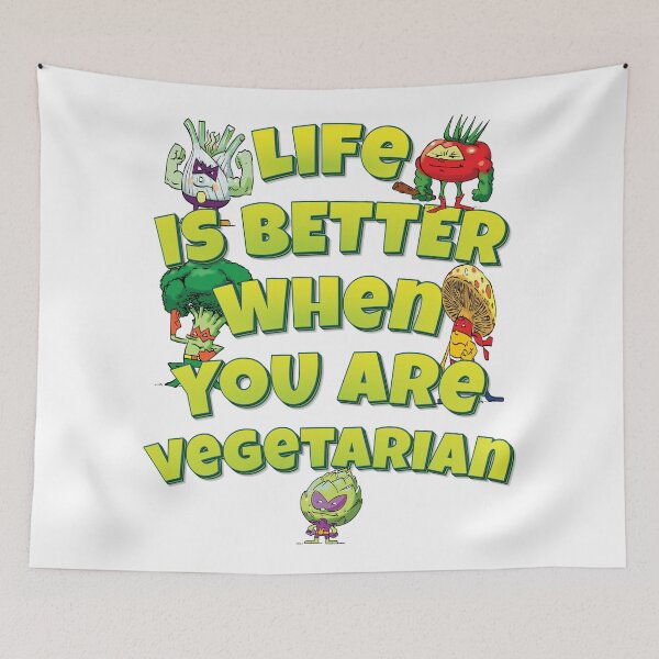 Item preview, Life Is Better When You Are Vegetarian designed and sold by ProjectX23.