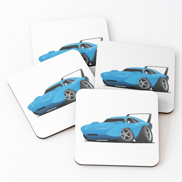 Item preview, Classic American Winged Muscle Car Hot Rod Cartoon designed and sold by hobrath.