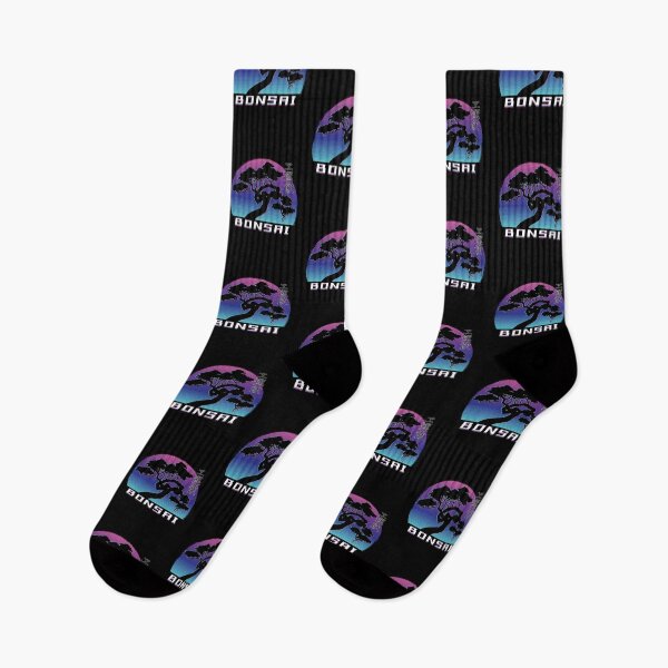 Item preview, Bonsai Tree Outrun Vaporwave Synthwave Streetwear designed and sold by ROBO MEGA.
