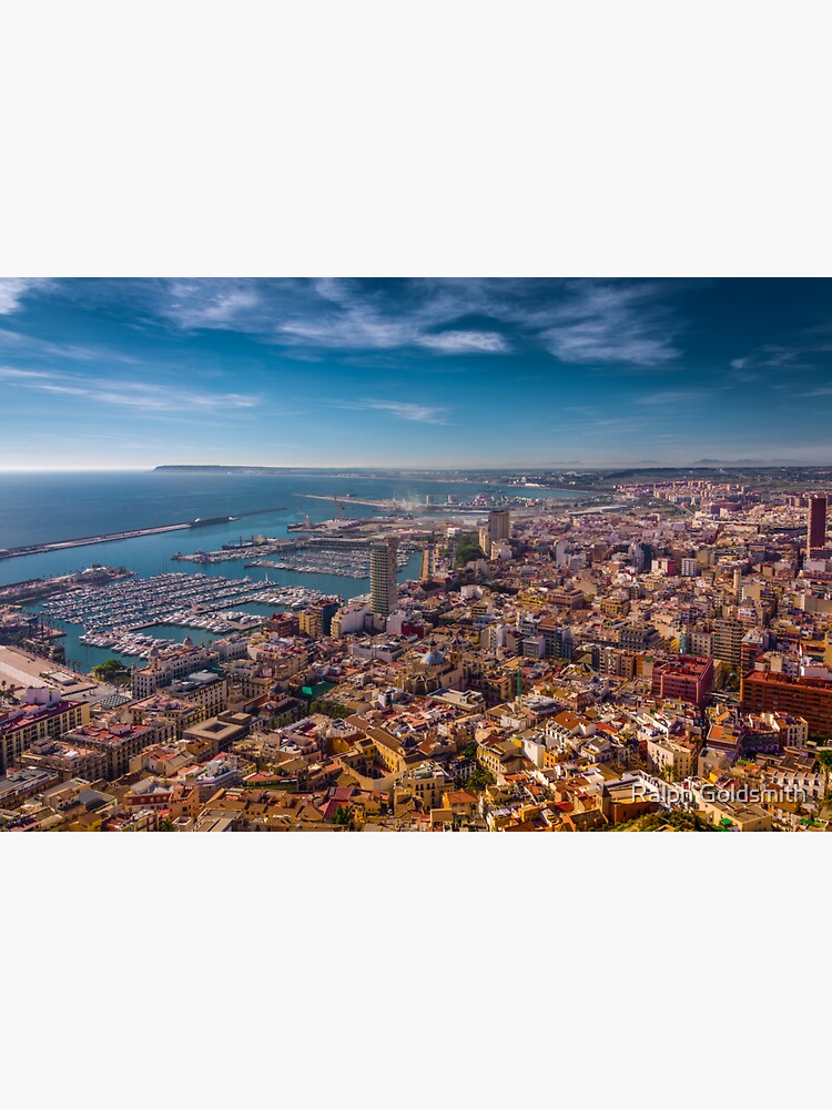 Alicante from above - best viewed large by RalphGoldsmith