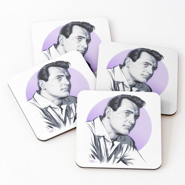 Item preview, Rock Hudson - An illustration by Paul Cemmick designed and sold by TIGERDAVER.
