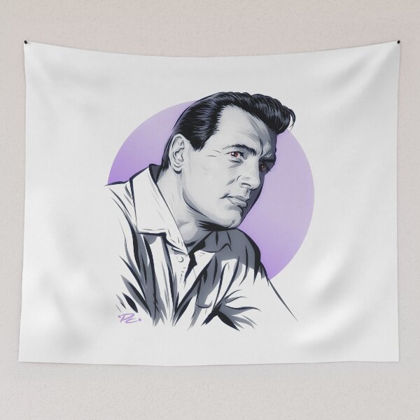 Item preview, Rock Hudson - An illustration by Paul Cemmick designed and sold by TIGERDAVER.