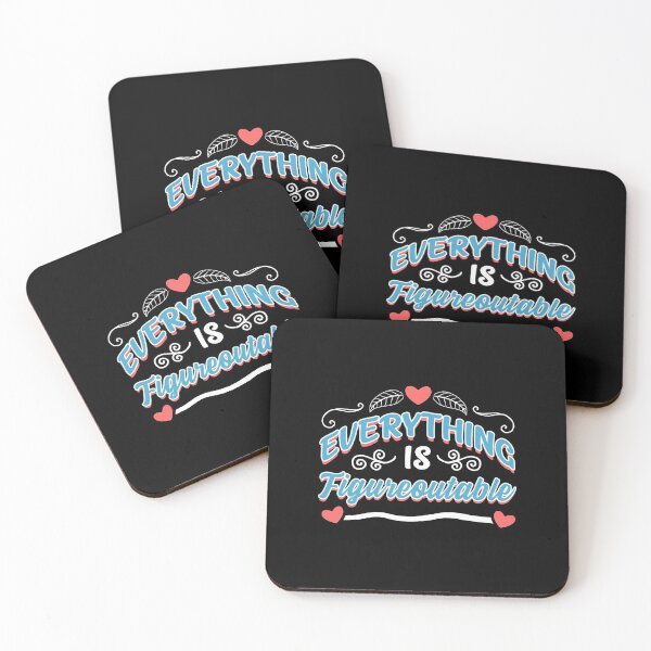 Item preview, Cute Everything Is Figureoutable Motivational designed and sold by perfectpresents.