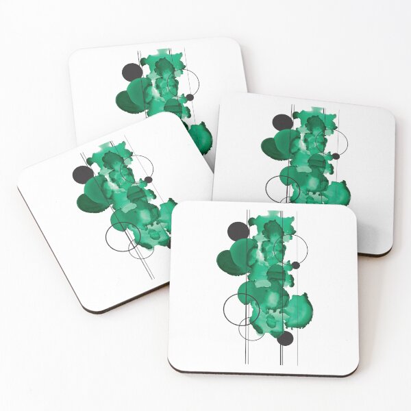 Item preview, Sea Green Blotch designed and sold by Geode-Creative.