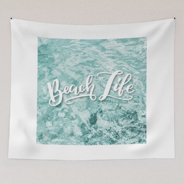 Item preview, Beach Life Summer vibes Vacation chill art  designed and sold by cre8iven8ive.