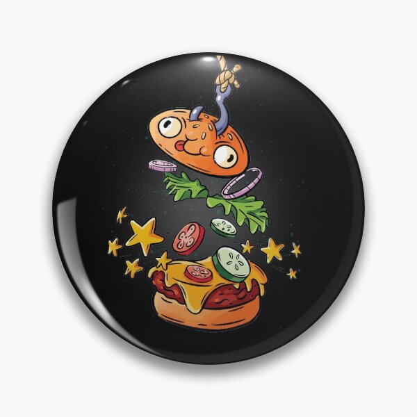 Item preview, Emoji burger | foodporn fast food tower block designed and sold by Endless Drive FM.