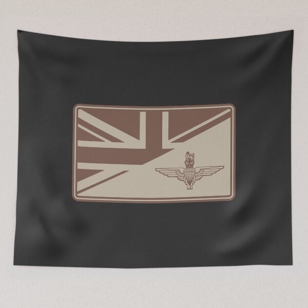 Item preview, Parachute Regiment Union Jack Patch (desert subdued) designed and sold by StrongVlad.
