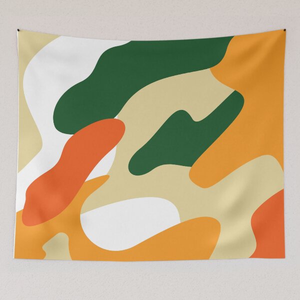 Item preview, Green Camouflage Background Patterns designed and sold by ItsNikkiArts.