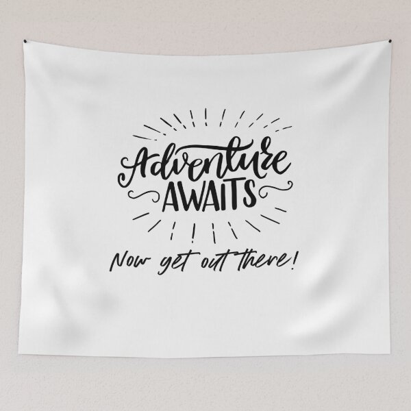 Item preview, Adventure Awaits inspiration statement  designed and sold by cre8iven8ive.