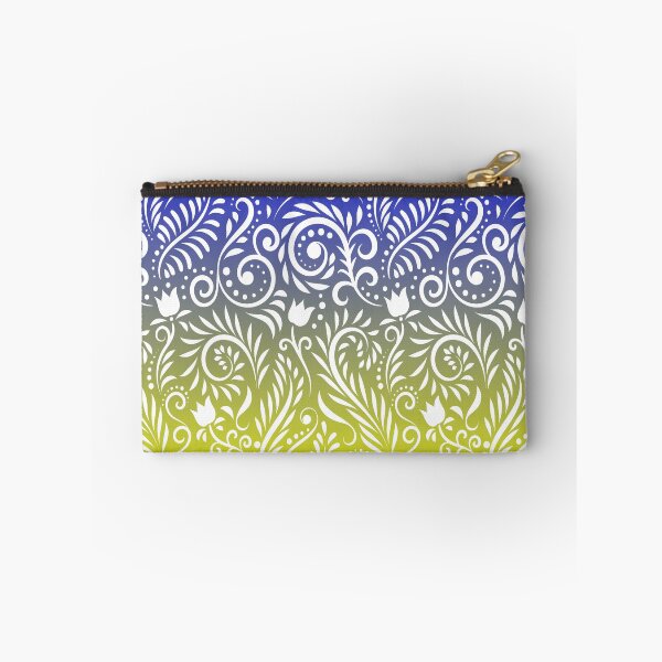 Item preview, Floral and Leaves - Golden Beach by the Sea designed and sold by CreativityRoams.
