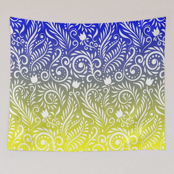 Item preview, Floral and Leaves - Golden Beach by the Sea designed and sold by CreativityRoams.