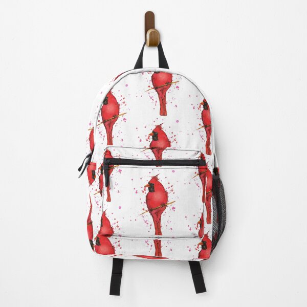 Item preview, A Northern cardinal bird watercolor designed and sold by Bwiselizzy.