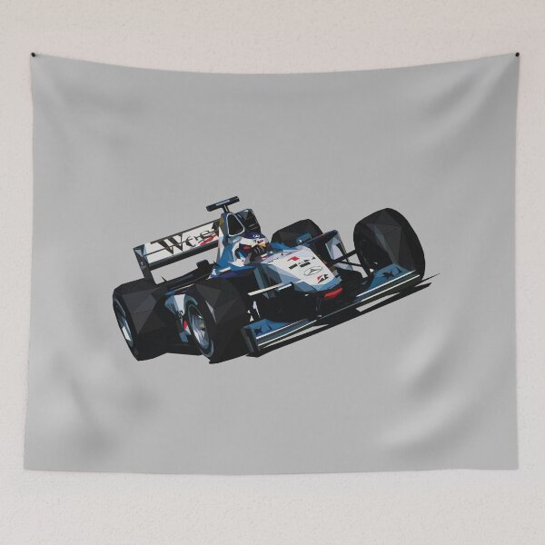 Item preview, Mika Hakkinen F1 car Low Poly designed and sold by pxlG.