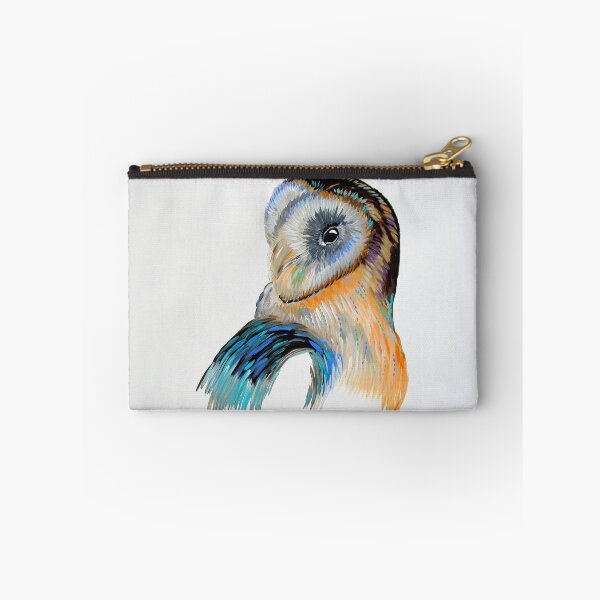 Item preview, Abstract Owl With Blue and Aqua designed and sold by cathyartist.