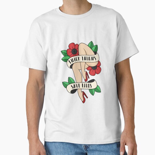 Item preview, thick thighs save lives designed and sold by cameronbaba.