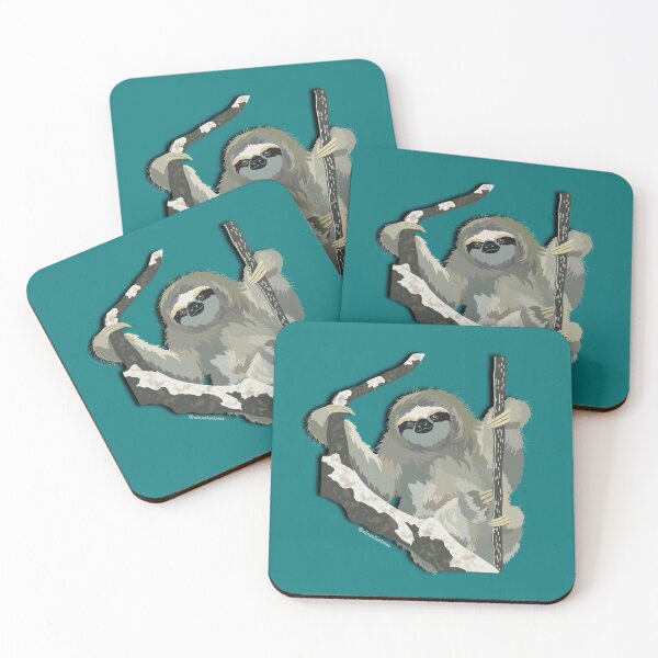 Item preview, Pygmy three-toed Sloth(Bradypus pygmaeus) designed and sold by Alawstrations.