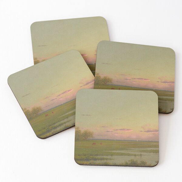 Item preview, Martin Johnson Heade - Salt Marsh At Southport Connecticut designed and sold by vakashop.