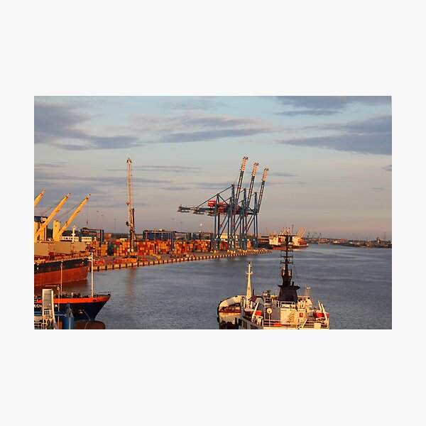 Harbor view Photographic Print